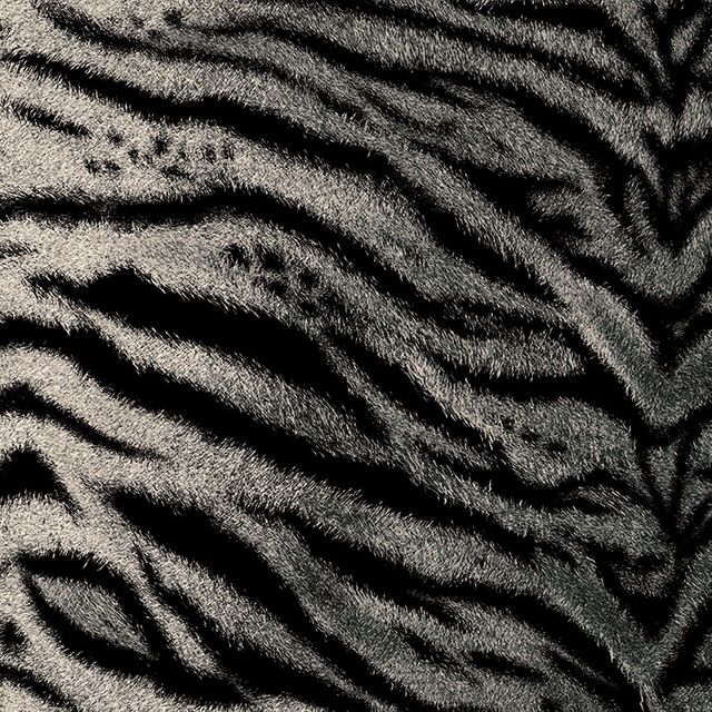 Arley House Safari Tiger Smoke Upholstery Fabric