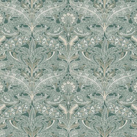 V&A Lacewings Sage Green Upholstery Fabric