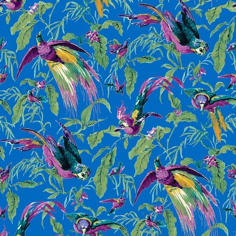 V&A Manaus Azure Upholstery Fabric