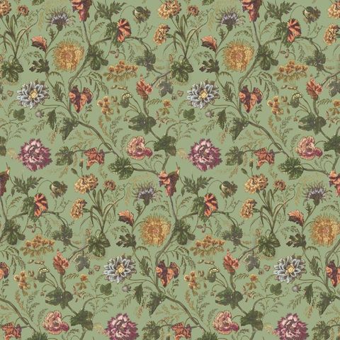 V&A Meadow Sage Upholstery Fabric