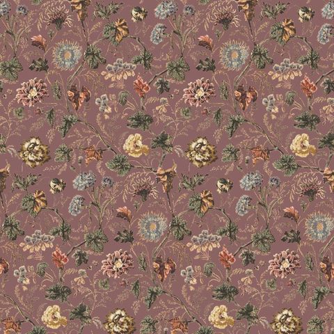 V&A Meadow Pink Upholstery Fabric