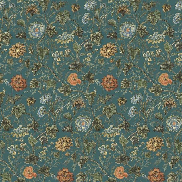 Arley House V&A Floral Abundance V&A Meadow Teal