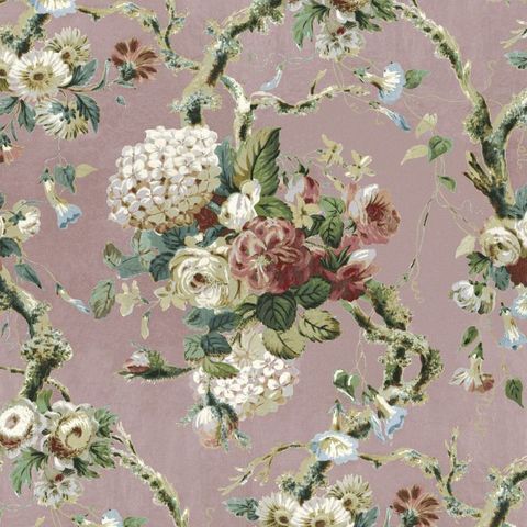 V&A Georgette Blush Upholstery Fabric