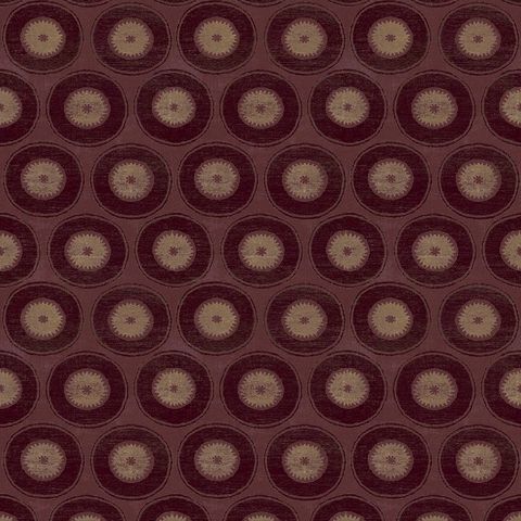 V&A Izmir Damson Upholstery Fabric