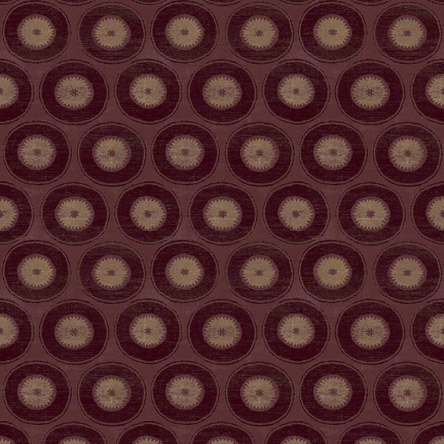 V&A Izmir Damson Upholstery Fabric