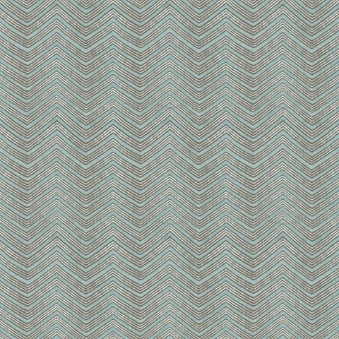 V&A Jaipur Duck Egg Upholstery Fabric