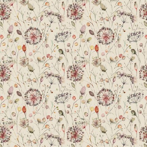 Boronia Boysenberry/Linen