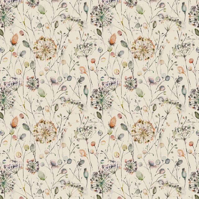 Voyage Decoration Hibbertia Meadows Boronia Coral/Cloud/Linen