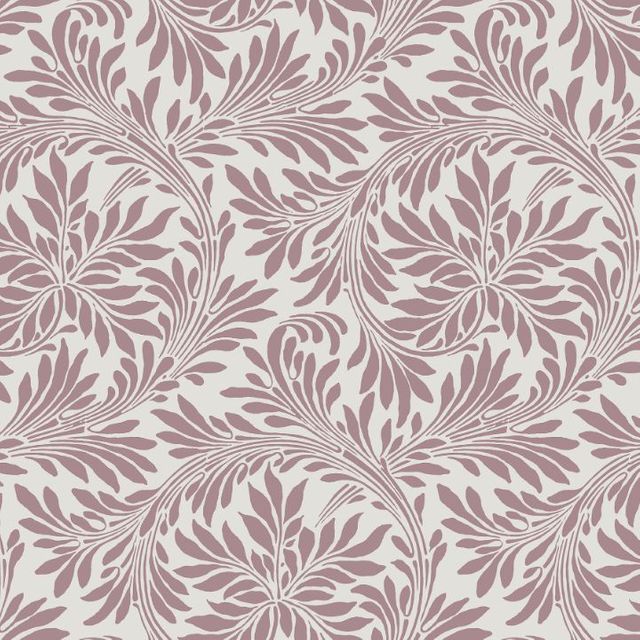 Arley House V&A Classic Collection V&A Rolling Leaves Pink