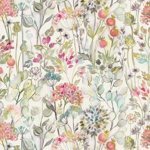 Country Hedgerow Coral/Linen