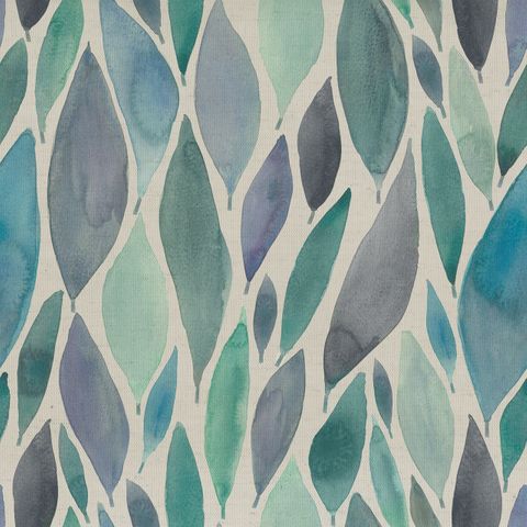 Voyage Decoration Katsura Koyo Aqua Made To Measure Roman Blind