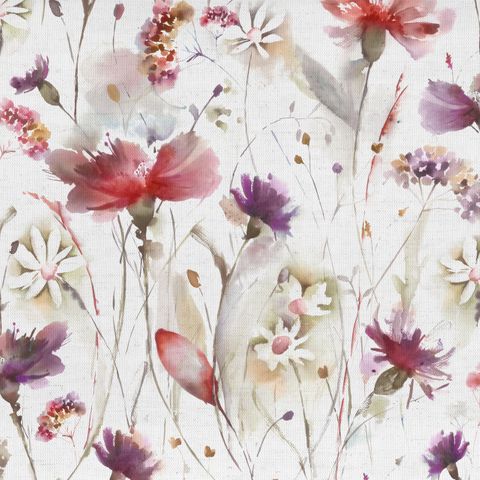 Olearia Boysenberry/Linen