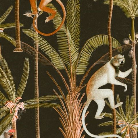 Barbados Anthracite Upholstery Fabric