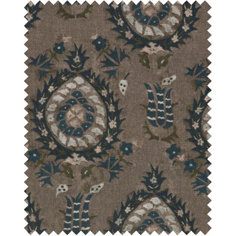 Flourish Dapple Grey Upholstery Fabric