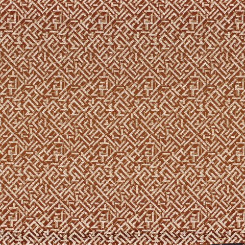 Trait Dunion Terracotta Upholstery Fabric