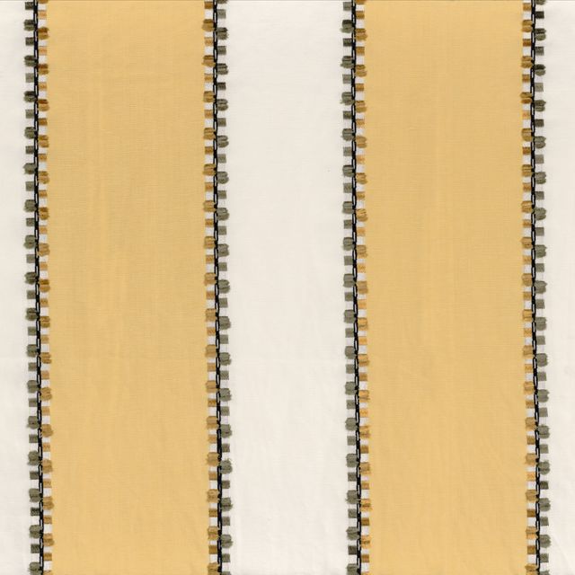 Casamance Point De Vue Parment Jaune Pale