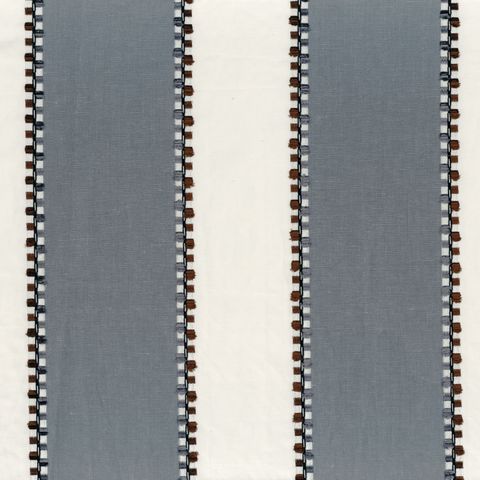 Casamance Point De Vue Parment Pierre Bleue Fabric