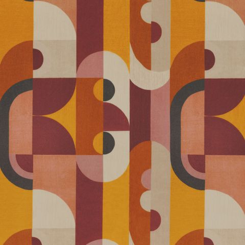Reciproque Multico Terre De Sienne Upholstery Fabric