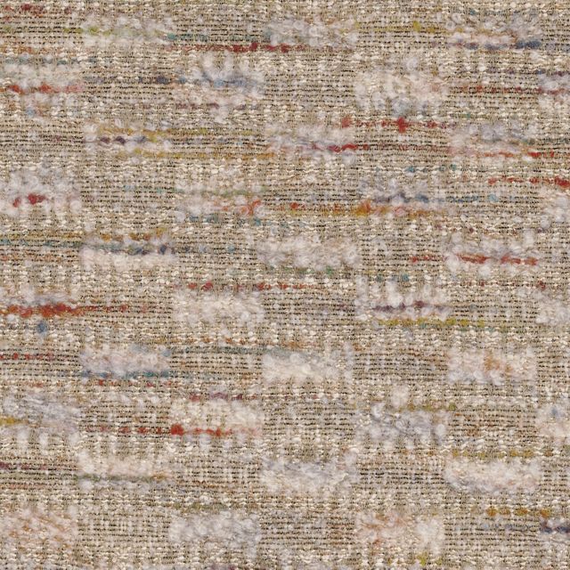 Casamance Flores Chamarel Praline Multico