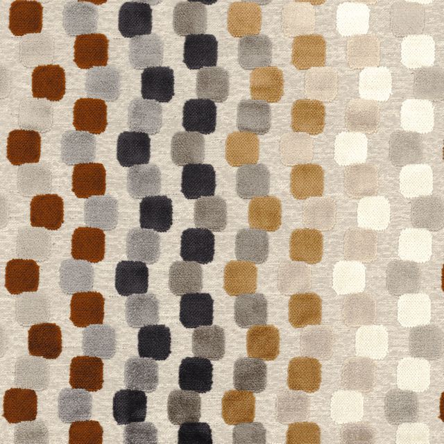 Casamance Arty Orphisme Noir/Tabac