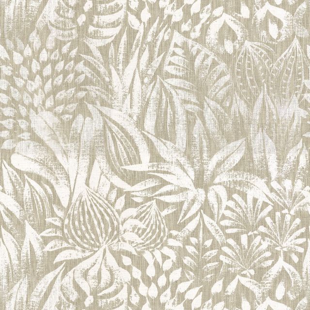 Casamance Linefolia Valarta White