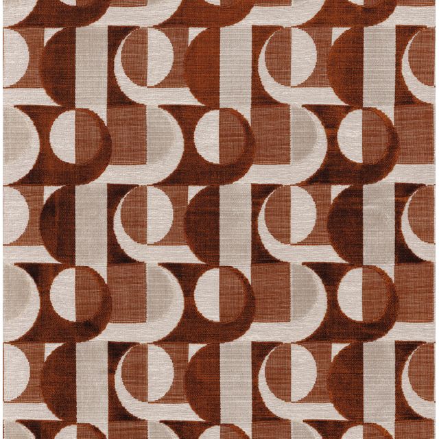 Casamance Luminescence Alliance Acajou Upholstery Fabric