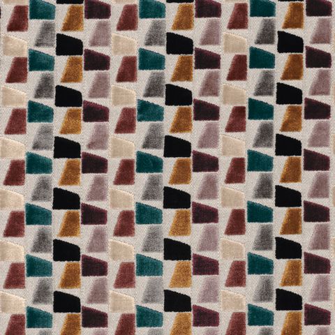 Paddington Parme Multico Upholstery Fabric