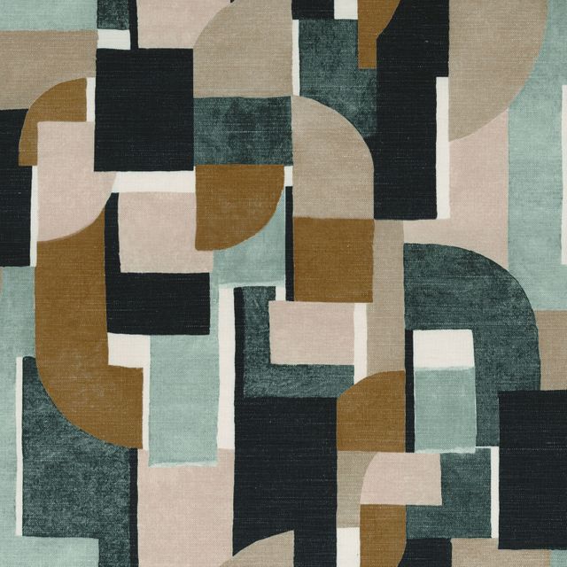 Casamance Paris Texas 6 Montsouris Celadon/Camel