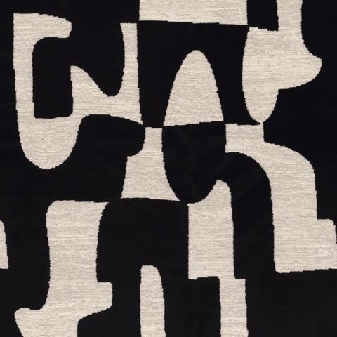 Melodie Noir Upholstery Fabric