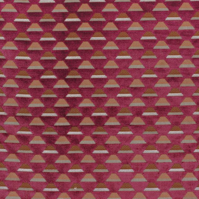 Casamance Anthologie Uroko Burgundy