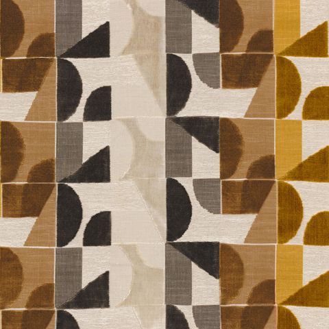 Djinn Ocre/Mordore Upholstery Fabric