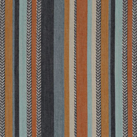 Casamance Costa Nova Costa Nova Pierre Bleue Terre De Sienne Tablecloth