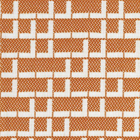 Rufolo Orange Upholstery Fabric