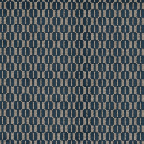 Inseparables Navy Upholstery Fabric