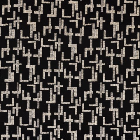 Dalles Noir Upholstery Fabric