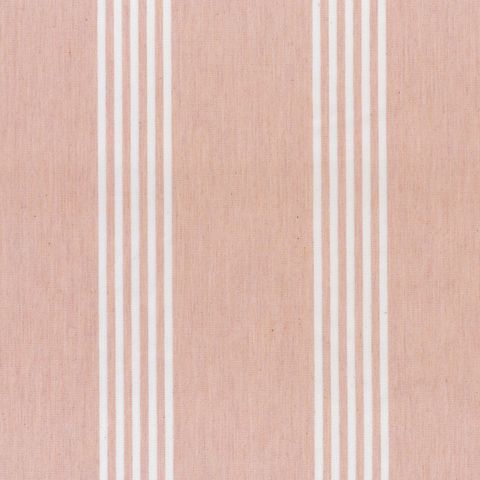 Canvas Stripe Pink Upholstery Fabric