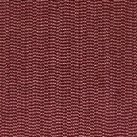 Fresco Herringbone Claret Upholstery Fabric