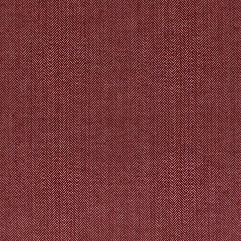 Fresco Herringbone Claret Upholstery Fabric