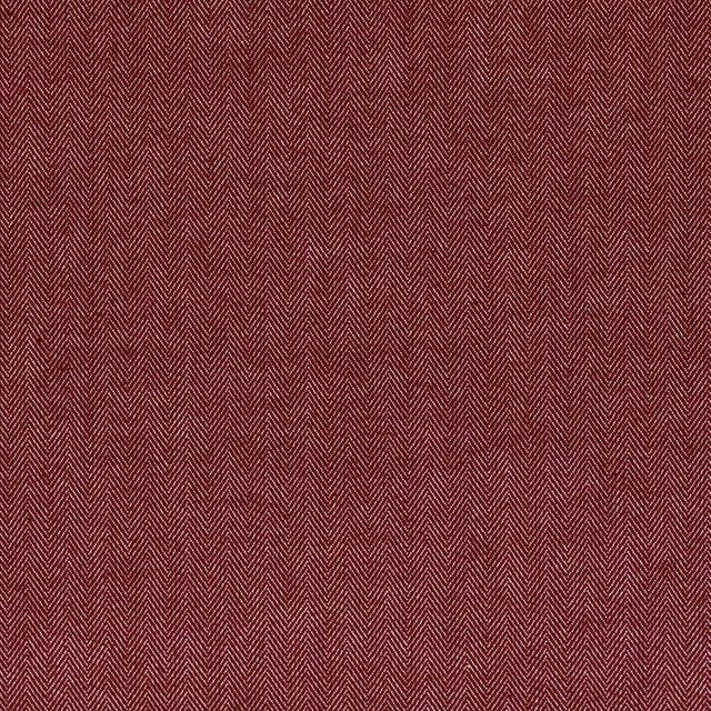 Ian Mankin Paint Pot Fresco Herringbone Claret