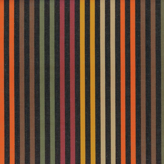 Ian Mankin Paint Pot Palette Stripe Cinder Upholstery Fabric