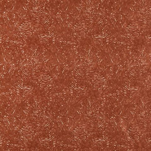 Bonseki Terracotta Upholstery Fabric