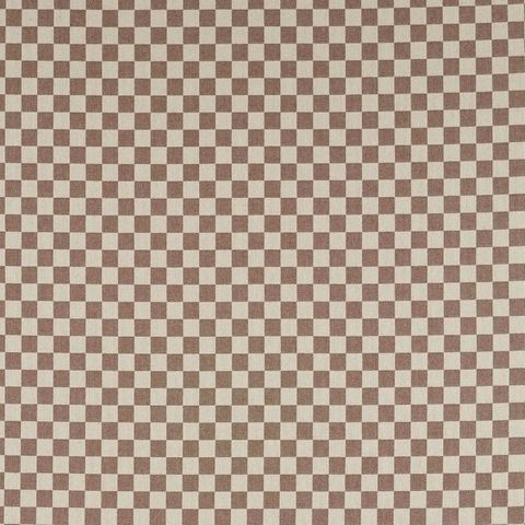 Blenets Check Mini Chocolate Upholstery Fabric