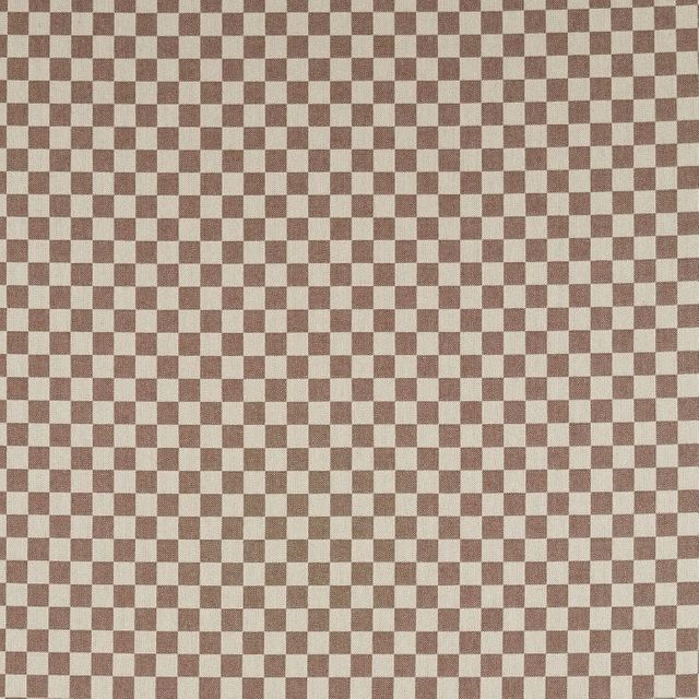 Harlequin Harlequin X Henry Holland Blenets Check Mini Chocolate Upholstery Fabric