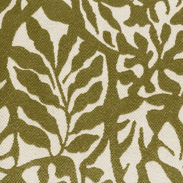 Voyage Decoration Botanical Stories Amelia Green Upholstery Fabric