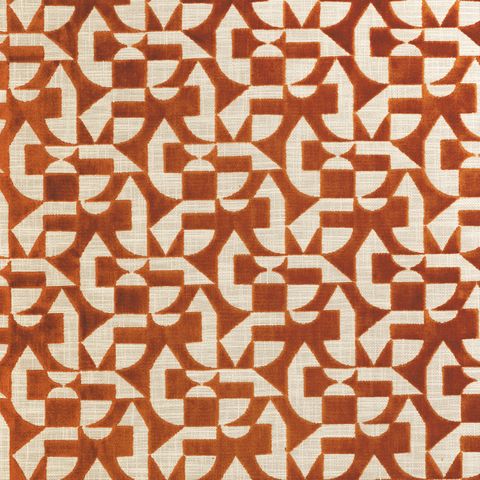 Lonato Terracotta Upholstery Fabric