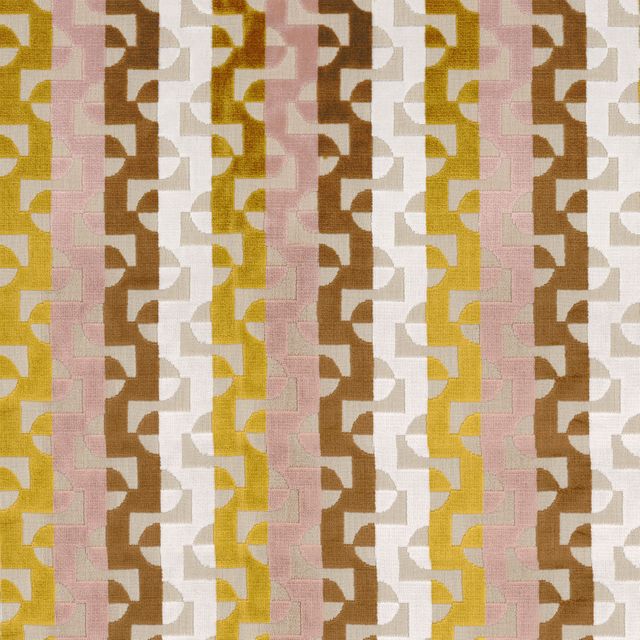 Camengo Kaolin Sevre Safran Upholstery Fabric