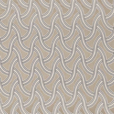 Cosmopolite Taupe Upholstery Fabric