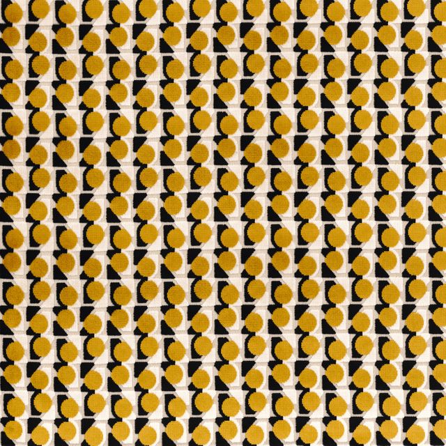 Camengo Boomerang Capsule Safran Upholstery Fabric