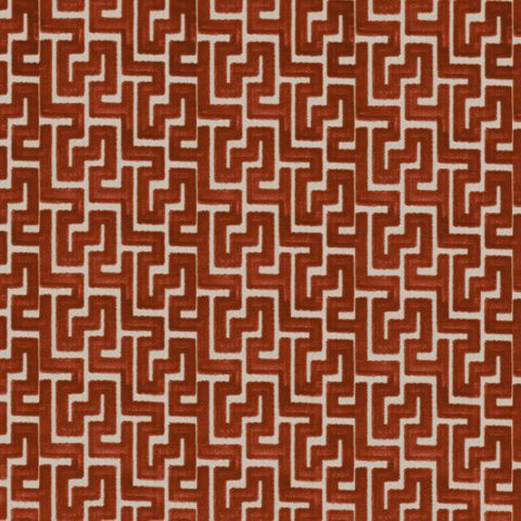 Biscaya Terracotta Upholstery Fabric