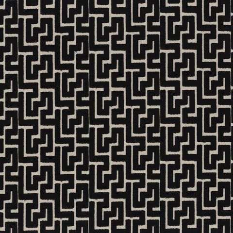 Biscaya Noir Upholstery Fabric